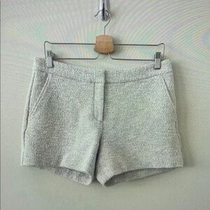 Textured Cream Women's Shorts